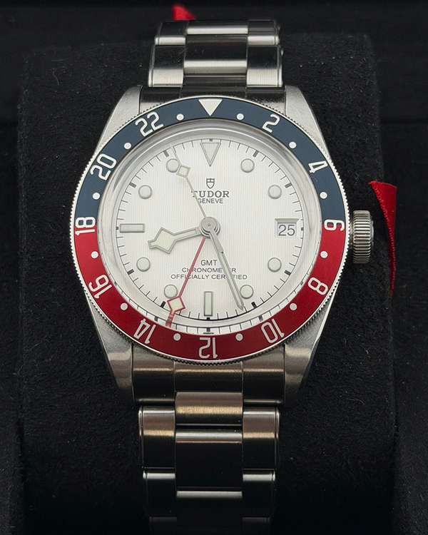 2023 Tudor Black Bay GMT "Pepsi" 41MM White Dial Steel Bracelet (79830RB)