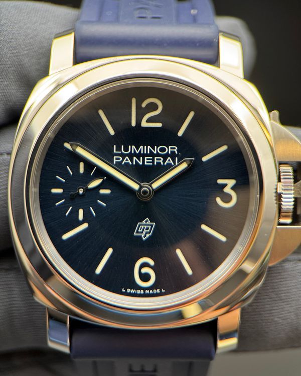 2025 Panerai Luminor 44MM Blue Dial Rubber Strap (PAM01085)