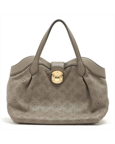 Louis Vuitton Bag Mahina Cirrus PM Leather Gold-Tone Hardware Leather Strap (Bag)