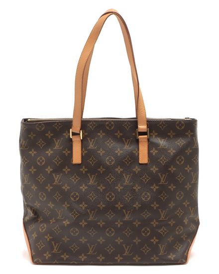 Louis Vuitton Monogram Cabas Mezzo Tote Coated Canvas/Leather Gold-Tone Hardware (M51151)