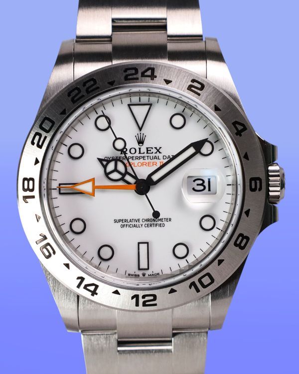 2026 Rolex Explorer II "Polar" 42MM White Dial Oyster Bracelet (226570)