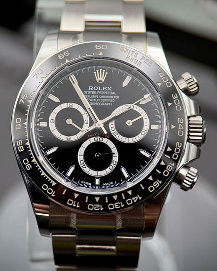 2025 Rolex Cosmograph Daytona 40MM Black Dial Oyster Bracelet (126500LN)