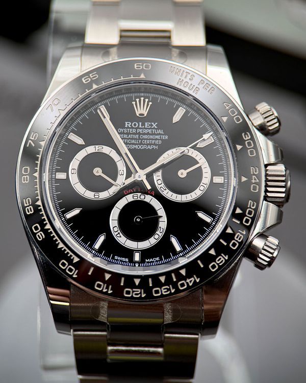 2025 Rolex Cosmograph Daytona 40MM Black Dial Oyster Bracelet (126500LN)