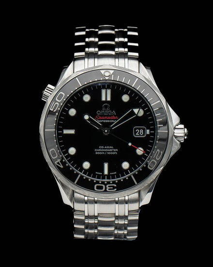 2019 Omega Seamaster Diver 300M 41MM Black Dial Steel Bracelet (212.30.41.20.01.003)