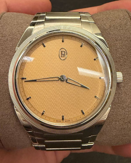 2024 Parmigiani Fleurier Tonda "Golden Sienna" 40MM Yellow Dial Steel Bracelet (PFC914-1020021-100182)
