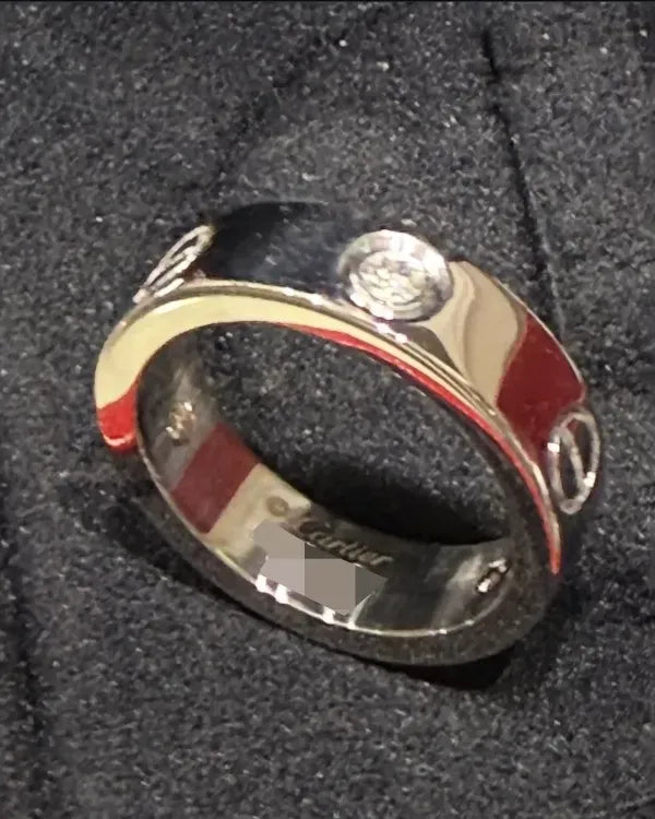 2021 Cartier Love Ring White Gold Size 6.5 (Cartier Love Ring)