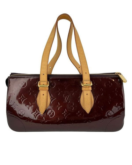 Louis Vuitton Bag Rosewood Avenue Amarante Vernis Patent Leather Gold-Tone Hardware (Shoulder Bag)