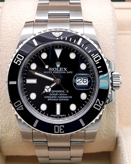 2011  Rolex Submariner Date 40MM Black Dial Oyster Bracelet (116610)