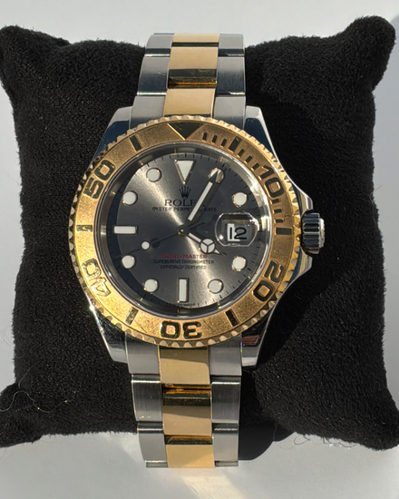 Rolex Yacht-Master 40MM Slate Dial Two-Tone Oyster Bracelet (16623)