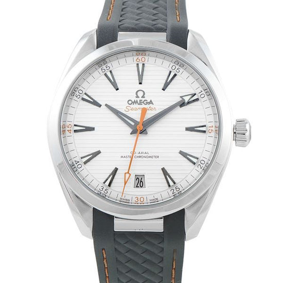 No Reserve - 2025 Omega Seamaster Aqua Terra 150M 41MM Silver Dial Rubber Strap (220.12.41.21.02.002)