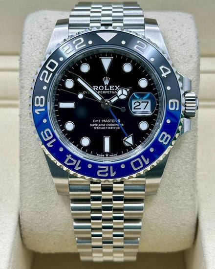 2026 Rolex GMT-Master II "Batgirl" 40MM Black Dial Jubilee Bracelet (126710BLNR)