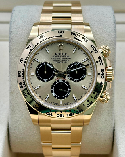2026 Rolex Cosmograph Daytona 40MM Champagne Dial Yellow Gold Oyster Bracelet (126508)