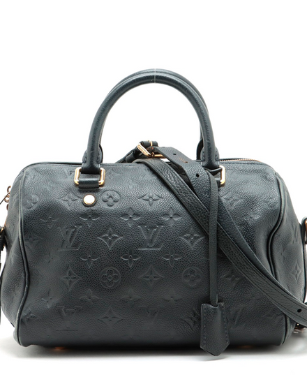 Louis Vuitton Bag Speedy Bandoulière 25 Medium Leather Gold-Tone Hardware Leather Strap (Speedy Bandoulière 25)