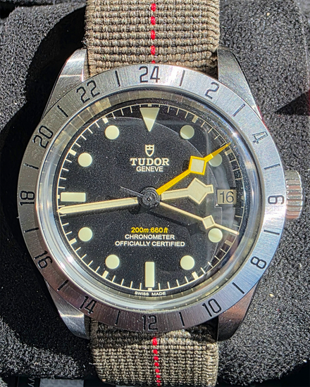2026 Tudor Black Bay Pro 39MM Black Dial Textile Strap (79470)