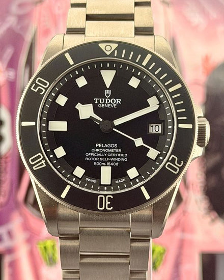 2025 Tudor Pelagos 42MM Black Dial Titanium Bracelet (25600TN)