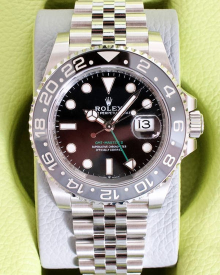2026 Rolex GMT-Master II "Bruce Wayne" 40MM Black Dial Jubilee Bracelet (126710GRNR)