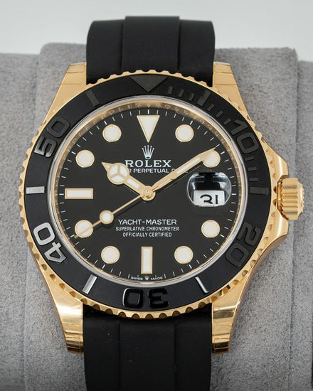 2026 Rolex Yacht-Master 42MM Black Dial Oysterflex Strap (226658)