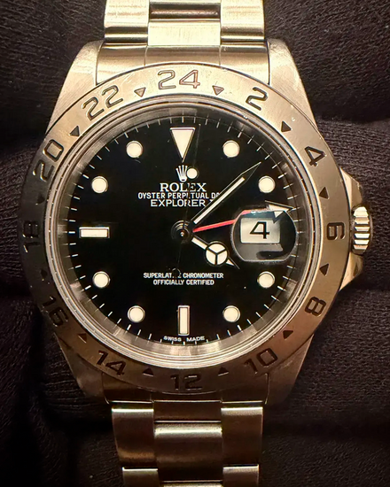 1997 Rolex Explorer 40MM Black Dial Oyster Bracelet (16570)