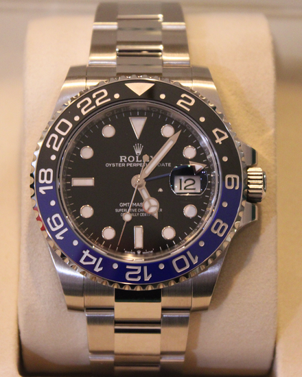 2026 Rolex GMT-Master II "Batman" 40MM Black Dial Oyster Bracelet (126710BLNR)