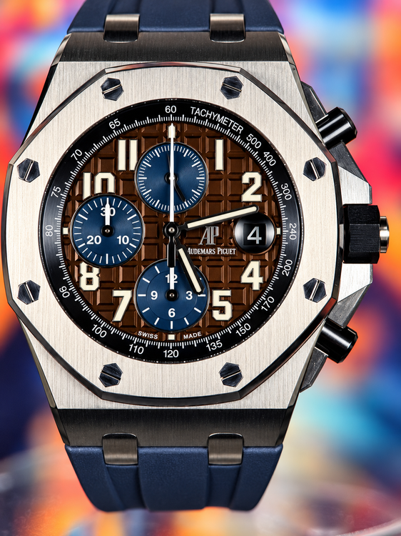 2020 Audemars Piguet Royal Oak Offshore “Havana” 42MM Brown Dial Rubber Strap (26470ST.OO.A099CR.01)