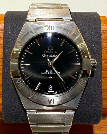 2021 Omega Constellation 39MM Black Dial Steel Bracelet (131.10.36.20.01.001)