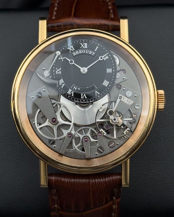 2020 Breguet Tradition 40MM Skeleton Dial Leather Srap (7057BR/R9/9W6)