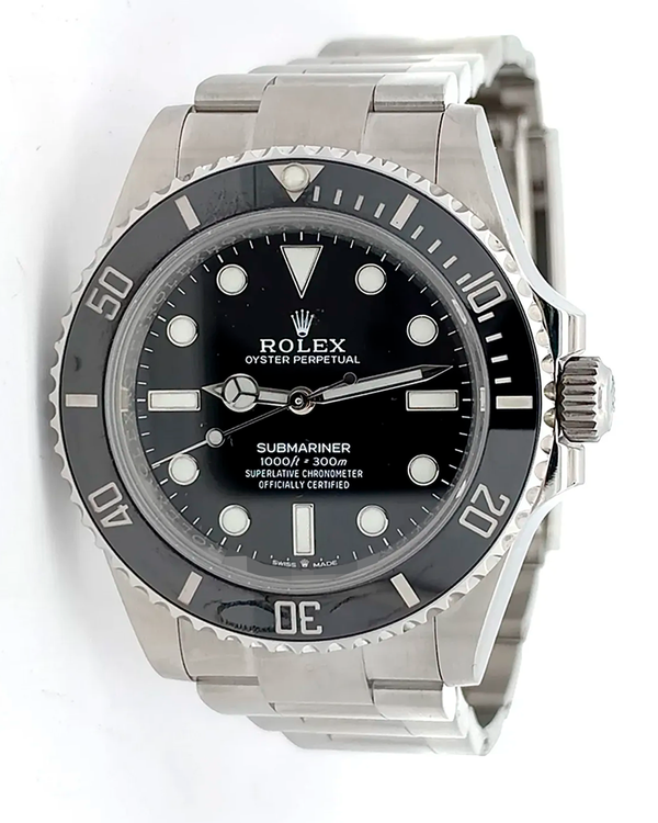 2022 Rolex Submariner No-Date 41MM Black Dial Oyster Bracelet (124060)