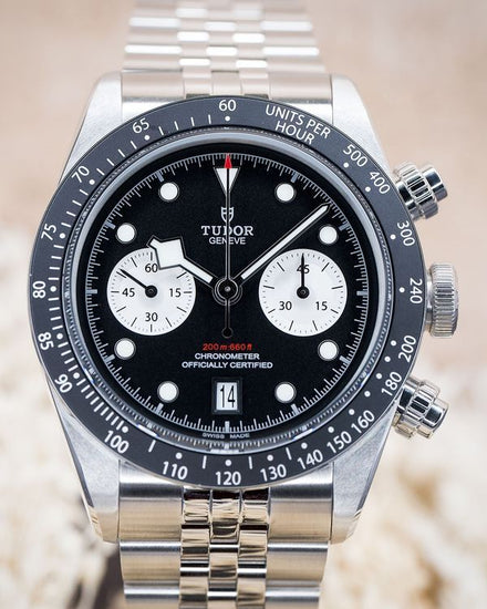 2026 Tudor Black Bay Chrono "Reverse Panda" 41MM Black Dial Steel Bracelet (79360N)