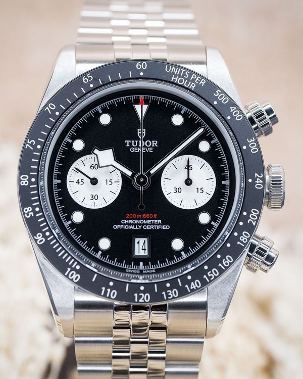 2026 Tudor Black Bay Chrono "Reverse Panda" 41MM Black Dial Steel Bracelet (79360N)