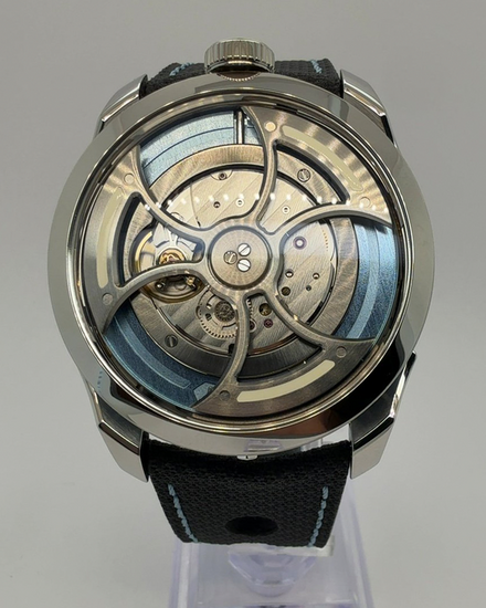 2024 MB&F MAD Edition 1S L.E. 42MM Skeleton Dial Leather Strap (M.A.D.1S)