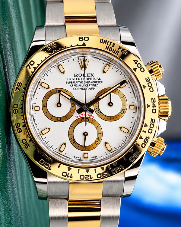 2024 Rolex Cosmograph Daytona 40MM White Dial Two-Tone Oyster Bracelet  (126503)
