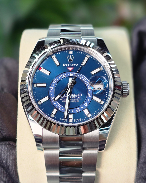 2026 Rolex Sky-Dweller 42MM Blue Dial Oyster Bracelet (336934)