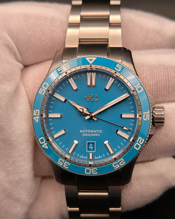 2026 Christopher Ward C60 40MM Blue Dial Steel Bracelet (C60-40ADA31S0BB2)