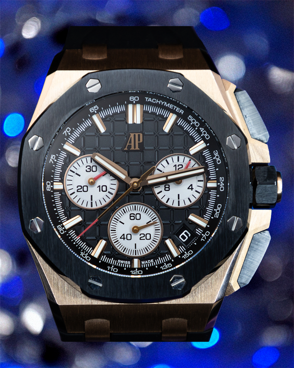 2021 Audemars Piguet Royal Oak Offshore Chronograph 43MM Black Dial Rubber Strap (26420RO.OO.A002CA.01)