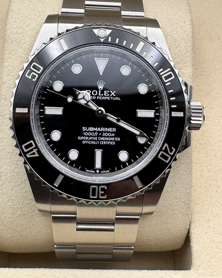 2026 Rolex Submariner No-Date 41MM Black Dial Oyster Bracelet (124060)