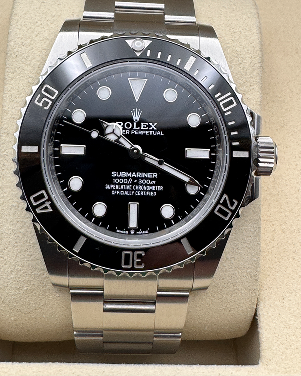 2026 Rolex Submariner No-Date 41MM Black Dial Oyster Bracelet (124060)