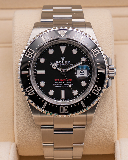 2023 Rolex Sea-Dweller "Red Letters 50th Anniversary" 43MM Black Dial Oyster Bracelet (126600)