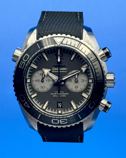 2026 Omega Seamaster Planet Ocean 600M 45.5MM Grey Dial Rubber Strap (215.32.46.51.01.004)