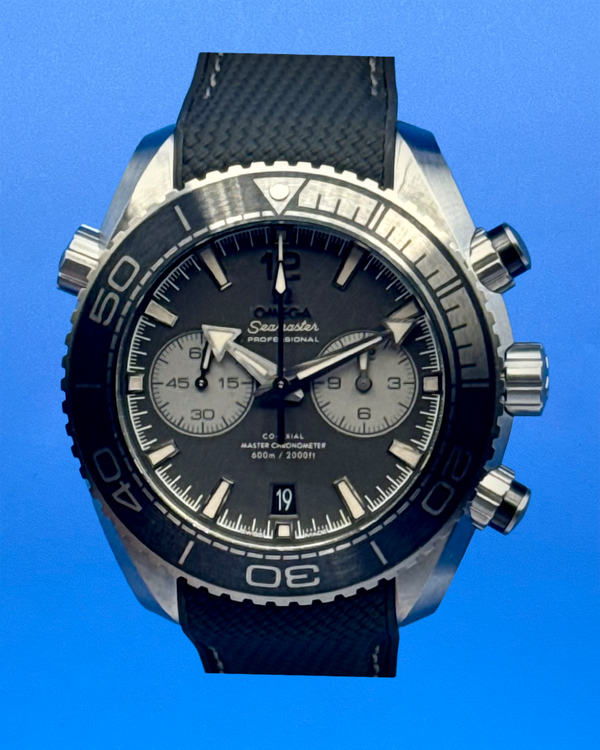 2026 Omega Seamaster Planet Ocean 600M 45.5MM Grey Dial Rubber Strap (215.32.46.51.01.004)