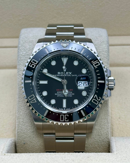 2021 Rolex Sea-Dweller "Red Letters 50th Anniversary" 43MM Black Dial Oyster Bracelet (126600)
