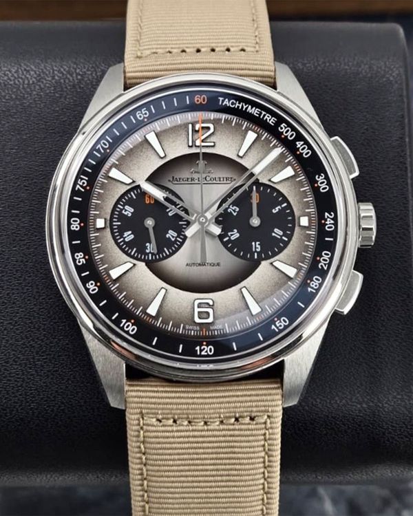 2025 Jaeger-LeCoultre Polaris Chronograph 42MM Grey Dial Textile Strap (Q902843J)