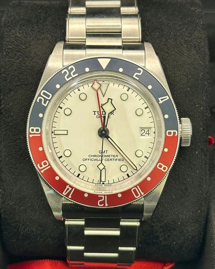 2026 Tudor Black Bay GMT "Pepsi" 41MM White Dial Steel Bracelet (79830RB)