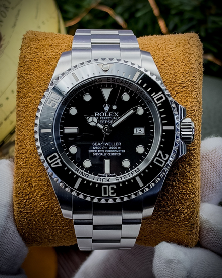 (G Serial) Rolex Sea-Dweller Deepsea 44MM Black Dial Oyster Bracelet (116660)