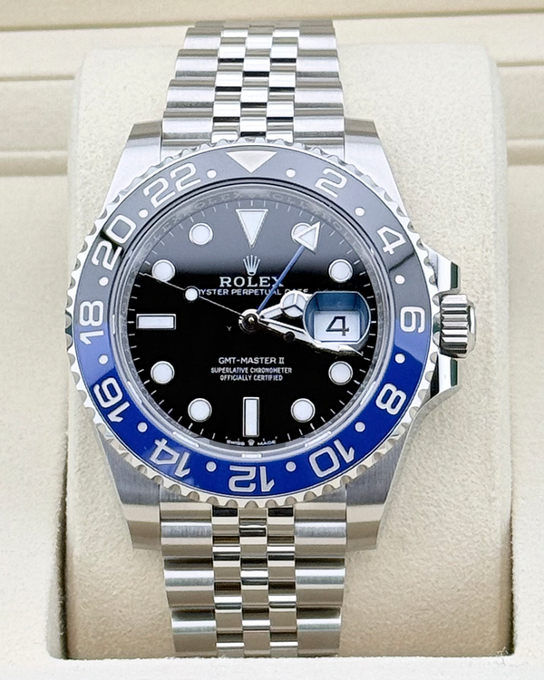 2026 Rolex GMT-Master II "Batgirl" 40MM Black Dial Jubilee Bracelet (126710BLNR)