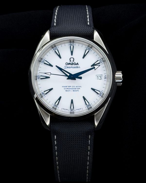 2024 Omega Seamaster Aqua Terra 150M "Good Planet Foundation" 38.5MM White Dial Textile Strap (231.92.39.21.04.001)