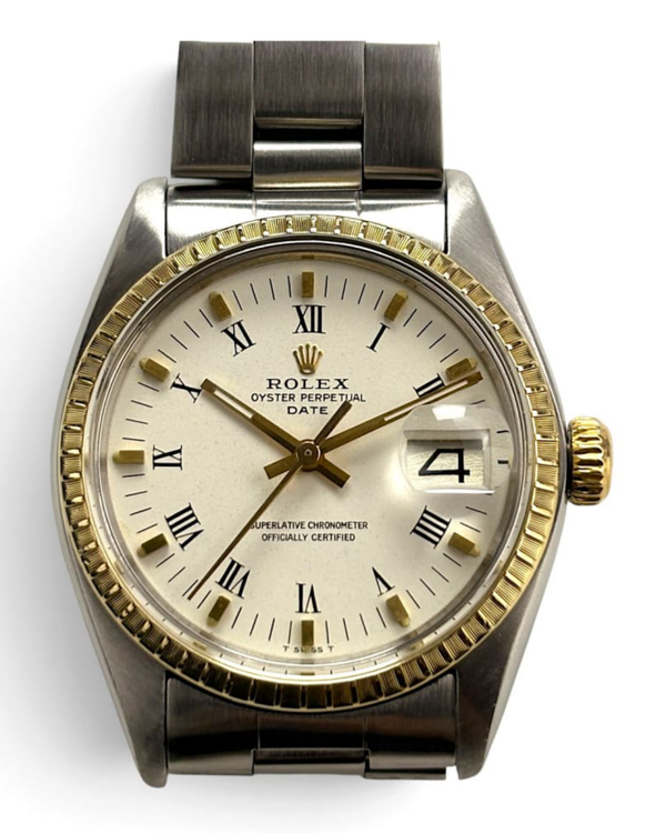Rolex Oyster Perpetual Date 34MM White Dial Oyster Bracelet