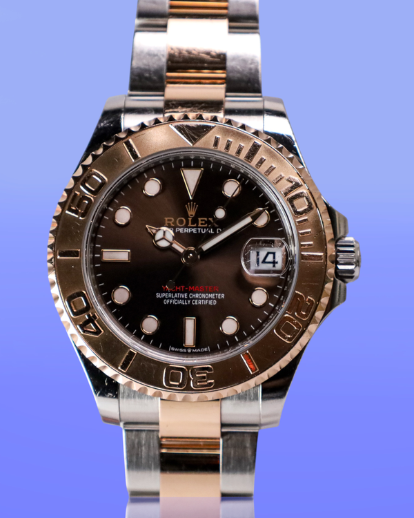 2023 Rolex Yacht-Master 37MM Chocolate Dial Two-Tone Bracelet (268621)