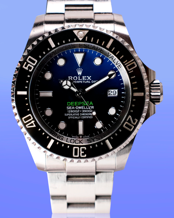 2023 Rolex Sea-Dweller Deepsea "James Cameron" 44MM Blue Dial Oyster Bracelet  (136660)