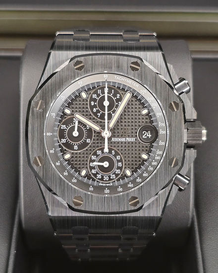 2024 Audemars Piguet Royal Oak Offshore Chronograph 42MM Black Dial Ceramic Bracelet (26238CE.OO.1300CE.01)