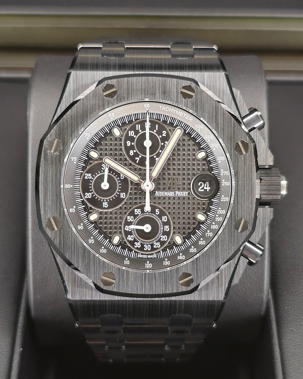 2024 Audemars Piguet Royal Oak Offshore Chronograph 42MM Black Dial Ceramic Bracelet (26238CE.OO.1300CE.01)